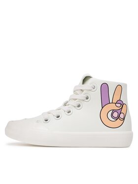 Reima Tenisice Peace High-Top 5400092A Bijela