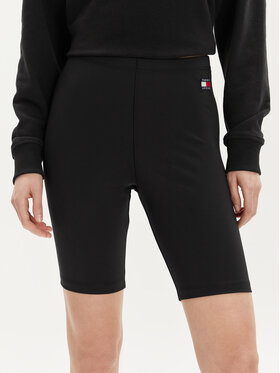 Tommy Jeans Tommy Jeans Къс клин Badge DW0DW17773 Черен Slim Fit
