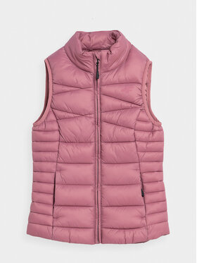 4F 4F Vestă 4FJAW23TVJAF039 Roz Regular Fit