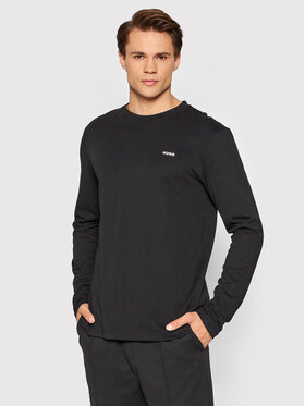 HUGO Hugo Hosszú ujjú Derol222 50466159 Fekete Regular Fit
