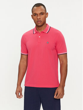 United Colors Of Benetton United Colors Of Benetton Polo 3WG9J3181 Różowy Regular Fit