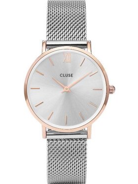 Cluse Cluse Hodinky CW0101203004 Strieborná