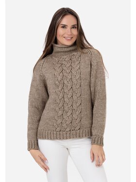 LAURELLA LAURELLA Svetr Laurella 6TU023105 Béžová Regular Fit