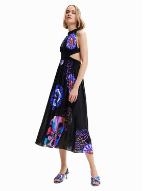 Desigual Desigual Letné šaty 23SWMW21 Farebná Regular Fit