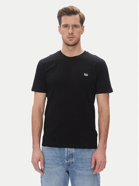 Lee Lee T-Shirt Patch 112367186 Czarny Regular Fit