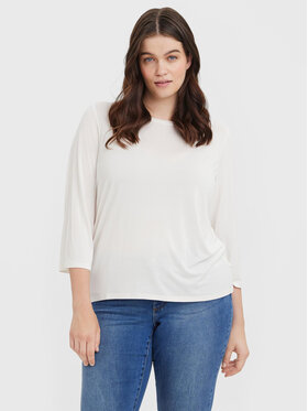 Vero Moda Curve Vero Moda Curve Blúz Vebia 10279540 Fehér Regular Fit