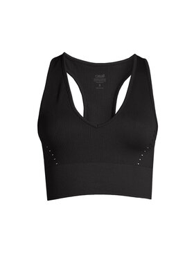 Casall Casall Biustonosz top Seamless Femme V-neck Top Czarny
