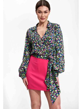 FIGL FIGL Bluzka M868 Kolorowy Regular Fit