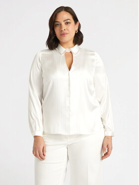 Fiorella Rubino Fiorella Rubino Koszula 5025T001244N011 Biały A-Line Fit