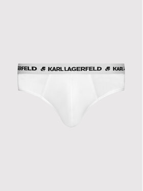 KARL LAGERFELD Set 3 Sponjic Logo 211M2103 Bela