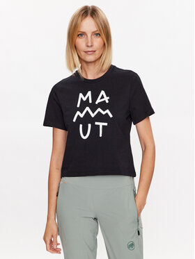 Mammut Mammut T-Shirt 1017-05170 Černá Regular Fit