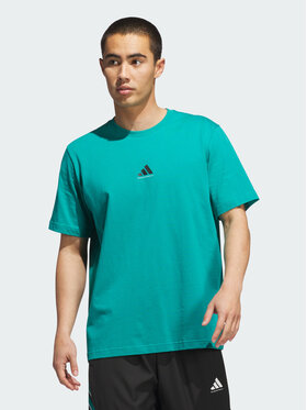 adidas adidas Koszulka techniczna 151229 Zielony Loose Fit