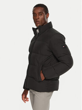 Tommy Hilfiger Tommy Hilfiger Kurtka puchowa MW0MW36666 Czarny Regular Fit