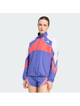 adidas adidas Kurtka do biegania 168156 Niebieski jasny Regular Fit