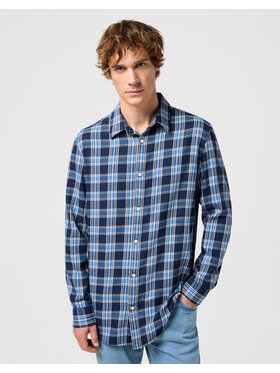 Wrangler Wrangler Koszula LS 1 PKT SHIRT Kolorowy Regular Fit