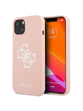 Guess Guess Etui na telefon iPhone 13 Mini Różowy