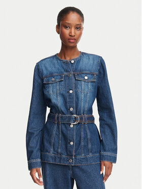Guess Guess Kurtka jeansowa W6YN04 D1342 Niebieski Regular Fit