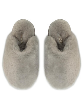 Mou Papuče Closed Toe Sheepskin Slipper Siva