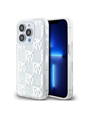 DKNY DKNY Etui na telefon iPhone 15 Pro Biały