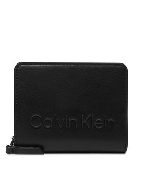 Calvin Klein Calvin Klein Portafoglio piccolo da donna Ck Set Za Wallet Md K60K610264 Nero