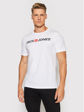 Jack&Jones Set Od 3 Majice Corp Logo 12191330 Šarena Slim Fit