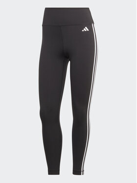 Adidas Leggings Train Essentials 3-Stripes High-Waisted 7/8 Leggings HT5438 Crna