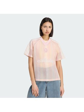 adidas adidas T-Shirt 161851 Różowy Oversize