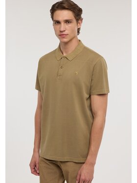 Trussardi Trussardi Polo G5138000234N041 Kremowy Regular Fit