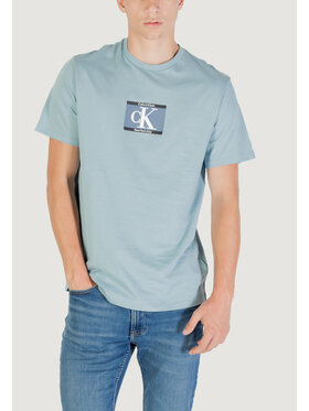 Calvin Klein Calvin Klein T-shirt SS 30s EU SP CK BOX Blu Box Fit