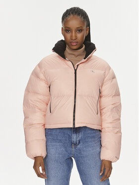 Calvin Klein Jeans Calvin Klein Jeans Pehelykabát J20J221649 Rózsaszín Cropped Fit