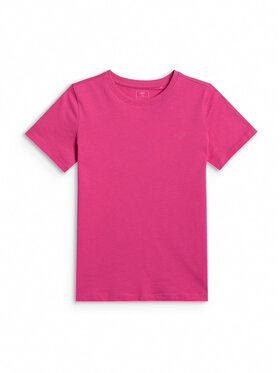 4F 4F T-shirt BASIC+ Rosa Regular Fit