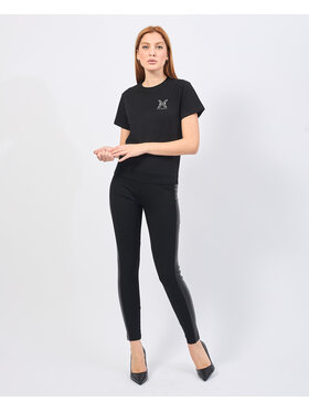 John Richmond John Richmond T-Shirt UWA24002TS Czarny Regular Fit