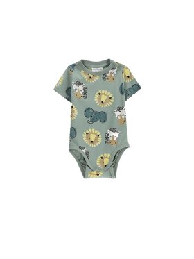 Coccodrillo Coccodrillo Body dziecięce WC6112205IBN-011 Zielony Regular Fit