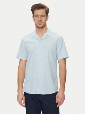 Blend Blend Camicia 20717676 Celeste Regular Fit