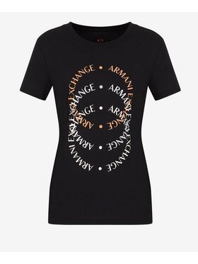 Armani Exchange Armani Exchange T-Shirt 3LYTKH Czarny Slim Fit