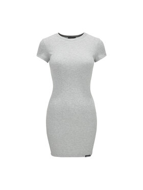 La Mania La Mania Vestito ZOYA Grigio Classic Fit