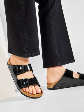 Birkenstock Birkenstock Шльопанці Arizona Birko-Flor 1005292 Чорний
