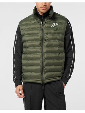 Plein Sport Plein Sport Gilet 23999 Verde Regular Fit