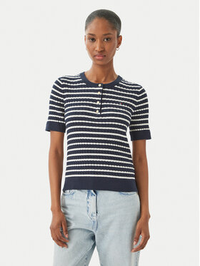 Tommy Hilfiger Tommy Hilfiger Polo WW0WW49613 Tamnoplava Slim Fit