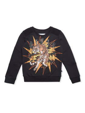 PHILIPP PLEIN PHILIPP PLEIN Bluza 30291 Czarny Regular Fit