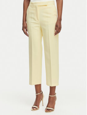 Morgan Morgan Pantaloni di tessuto 261-PVADO.F Giallo Regular Fit