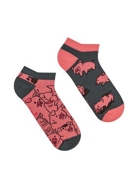 Spox Sox Spox Sox Skarpety stopki unisex świnki Kolorowy