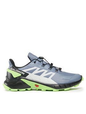 Salomon Salomon Buty do biegania Supercross 4 L47315800 Niebieski
