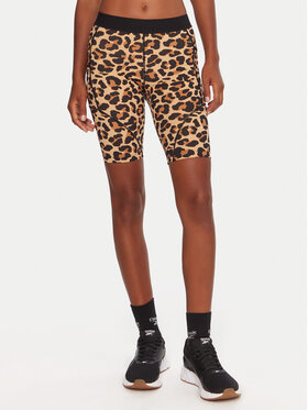 Reebok Reebok Αθλητικό σορτς Erica RK25159CCW Μπεζ Slim Fit
