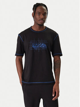 HUGO HUGO T-Shirt Nothal 50553498 Czarny Regular Fit
