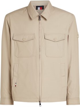 Tommy Hilfiger Tommy Hilfiger Płaszcz q-dav-57701 Beżowy Regular Fit