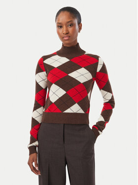 Marella Marella Rollkragenpullover Zucca 2623366212 Rot Regular Fit