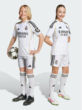 adidas adidas Komplet sportowy Real Madrid 25/26 Home Youth Kit Biały Regular Fit