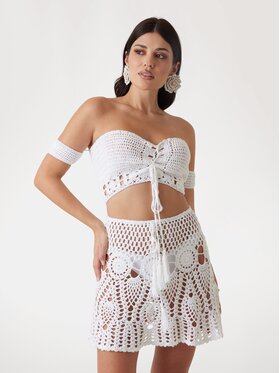 Guess Guess Top 173873 Biały Classic Fit