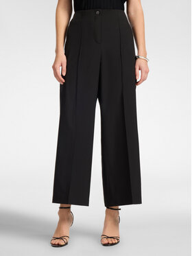 Elena Mirò Elena Mirò Pantaloni di tessuto P016P000464N033 Nero Flare Fit